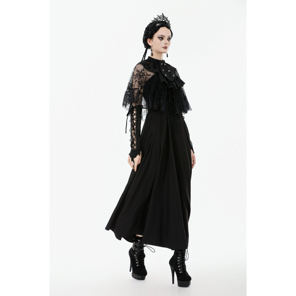 Capelet dentelle à volants Bellatrix Dark in Love