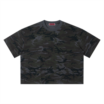 Waran Unisex Camo Boxy T-Shirt
