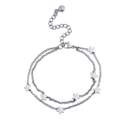 Stainless Steel XINGX Double-layer Bracelet
