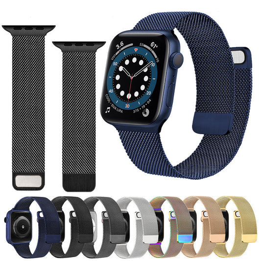 Bracelet magnétique en acier inoxydable avec sangle métallique