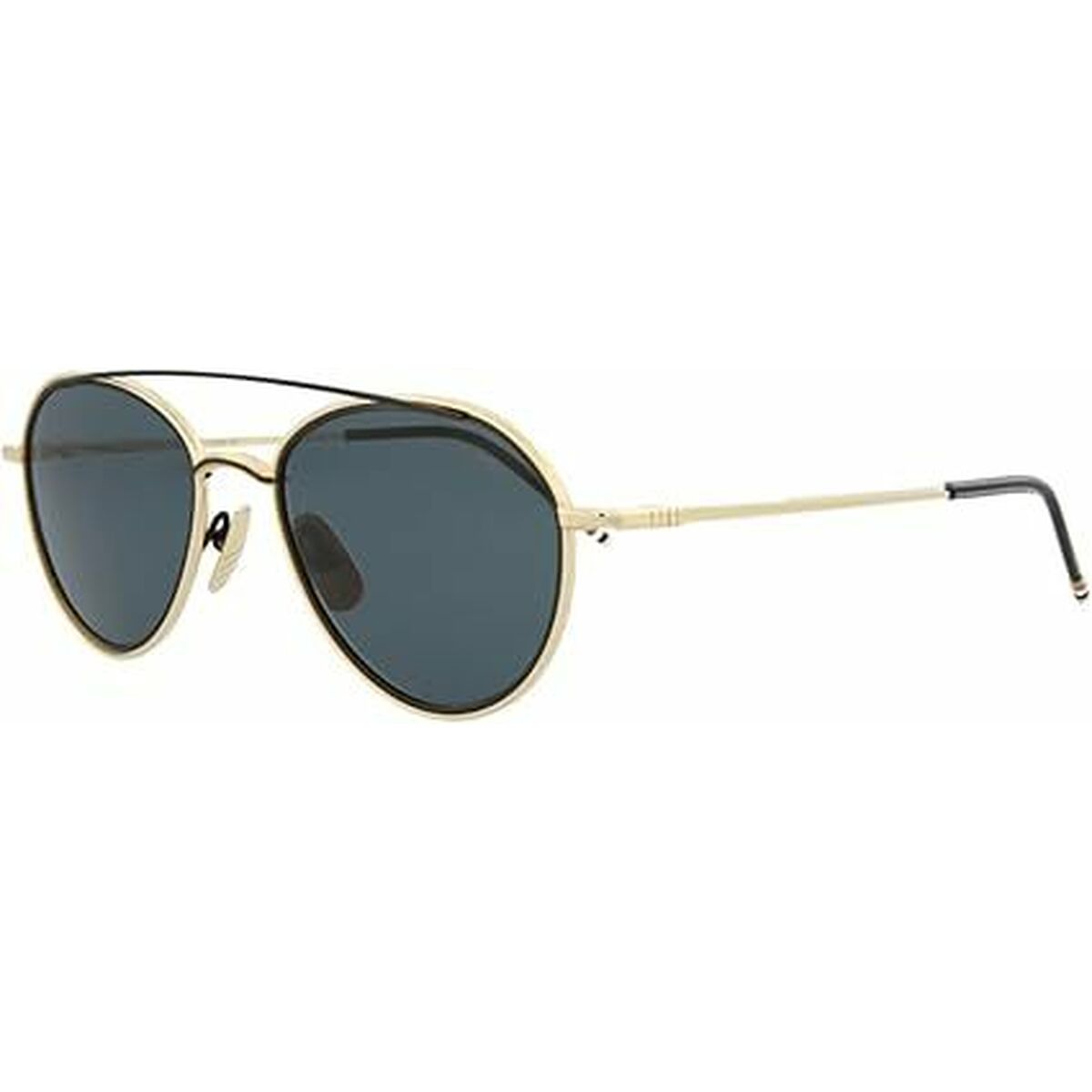 Unisex Sunglasses Thom Browne TB-109-A-T-GLD-BLK-53 Ø 53 mm