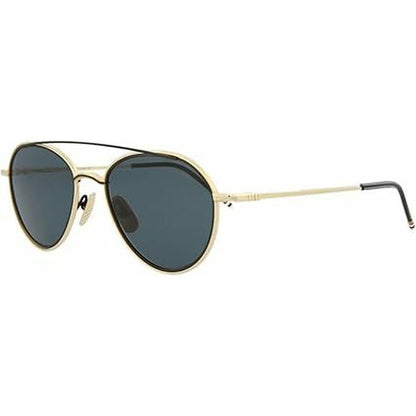 Unisex Sunglasses Thom Browne TB-109-A-T-GLD-BLK-53 Ø 53 mm