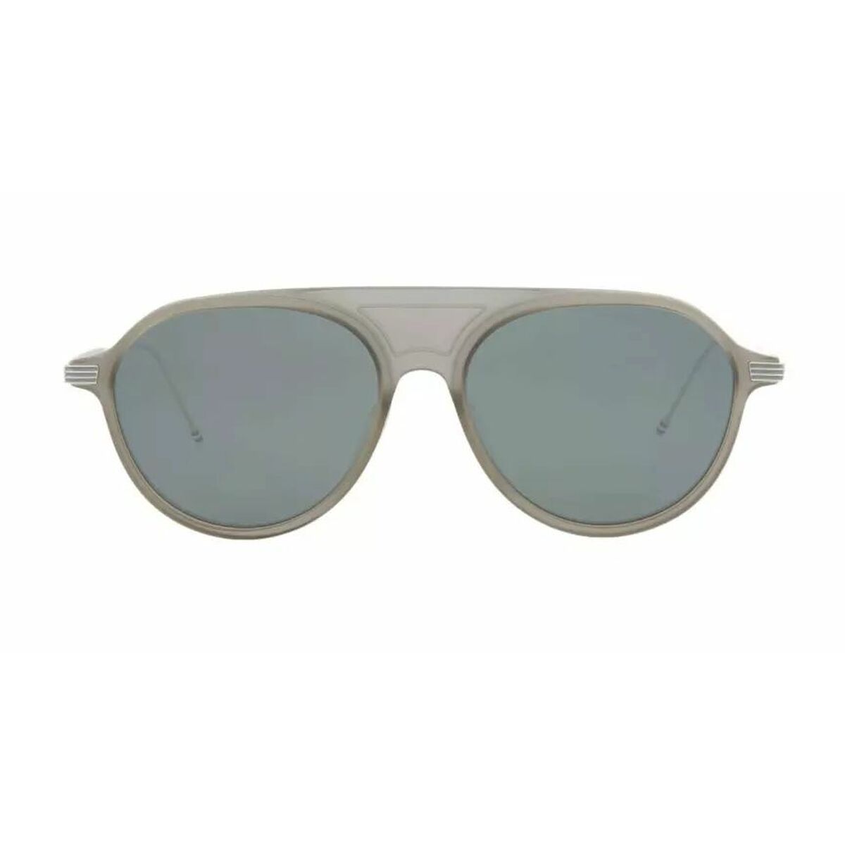 Unisex Sunglasses Thom Browne TB-809-B-GRY-SLV-55-AF Ø 55 mm