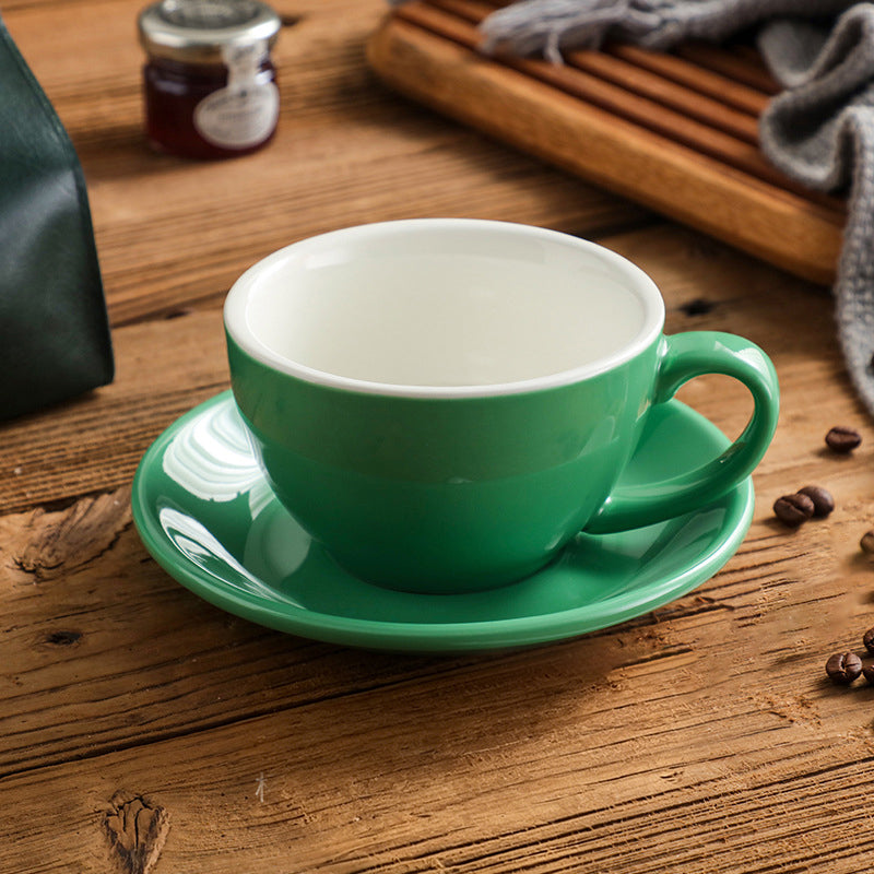 Nordic Minimalist Ceramic Coffee Cup Set – 300ml