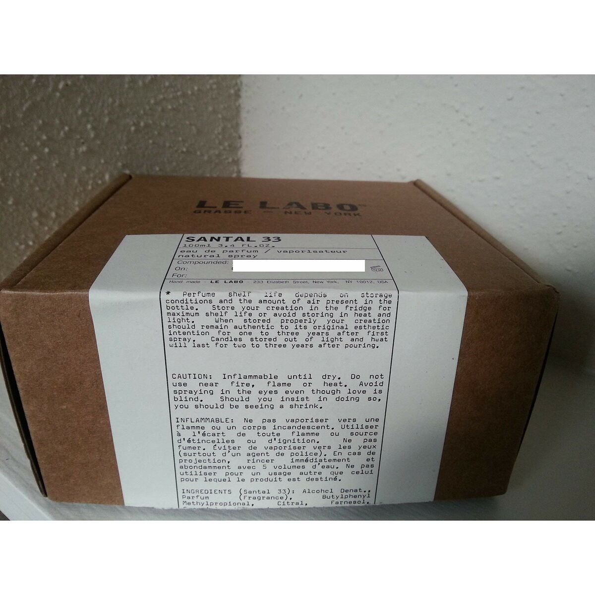 Unisex Perfume Le Labo SANTAL 33 50 ml