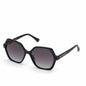 Ladies' Sunglasses Shine Inline Guess B Black ø 57 mm