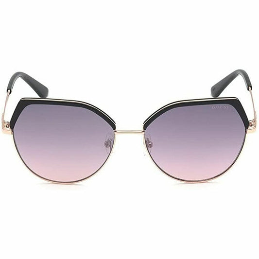 Unisex Sunglasses Shine Inline GU7736 01U Black Golden ø 58 mm
