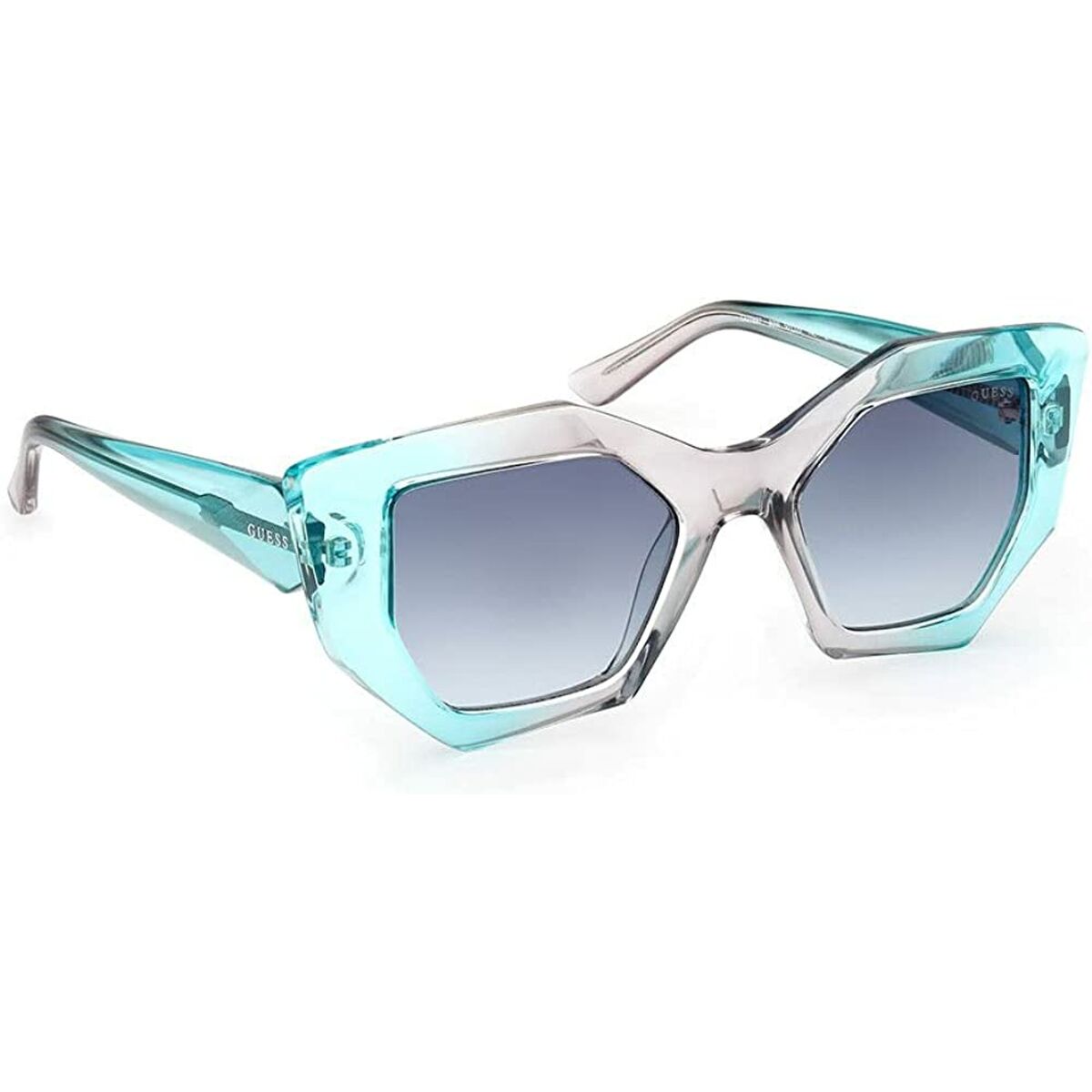 Ladies' Sunglasses Guess GU7897 Turquoise Ø 50 mm