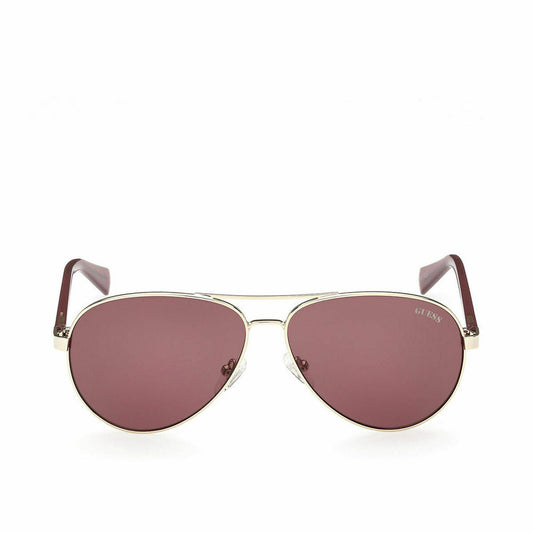 Unisex Sunglasses Guess GU8279 32S Golden ø 58 mm