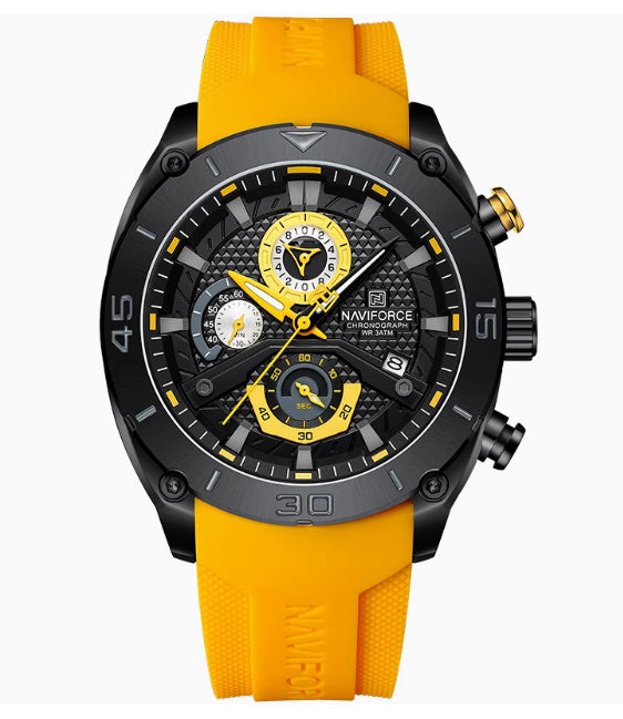 Naviforce Silicone Watrproof Watch