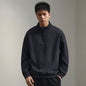 Retro Half Zip Pullover Sweatshirt
