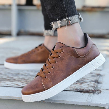 Chaussures Plates à Lacets Homme Mode Chaussures Décontractées
