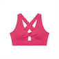 Women's Twist Front V-Neck Sports Bra