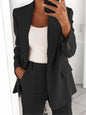 Womens Long-sleeved Lapel suit