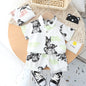 Baby Lapel Short Sleeve Shirt Suit