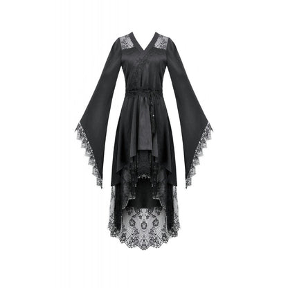Dark in Love Selene Gothic Kimono Tail Dress
