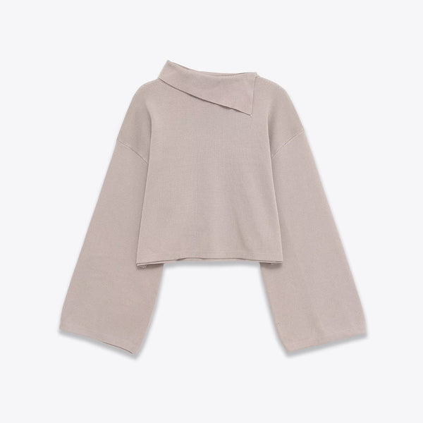 Commuter style long sleeved with rolled edges