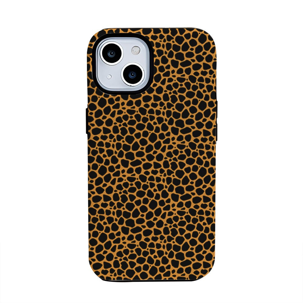 Leopard print phone case