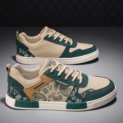 Small niche design canvas shoes