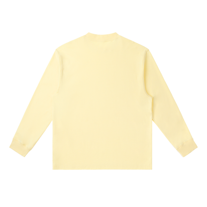 Mens Crewneck Long-Sleeve T-Shirt