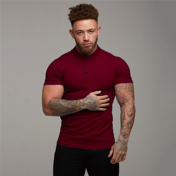 Sports Polo Shirt Summer Short-sleeved