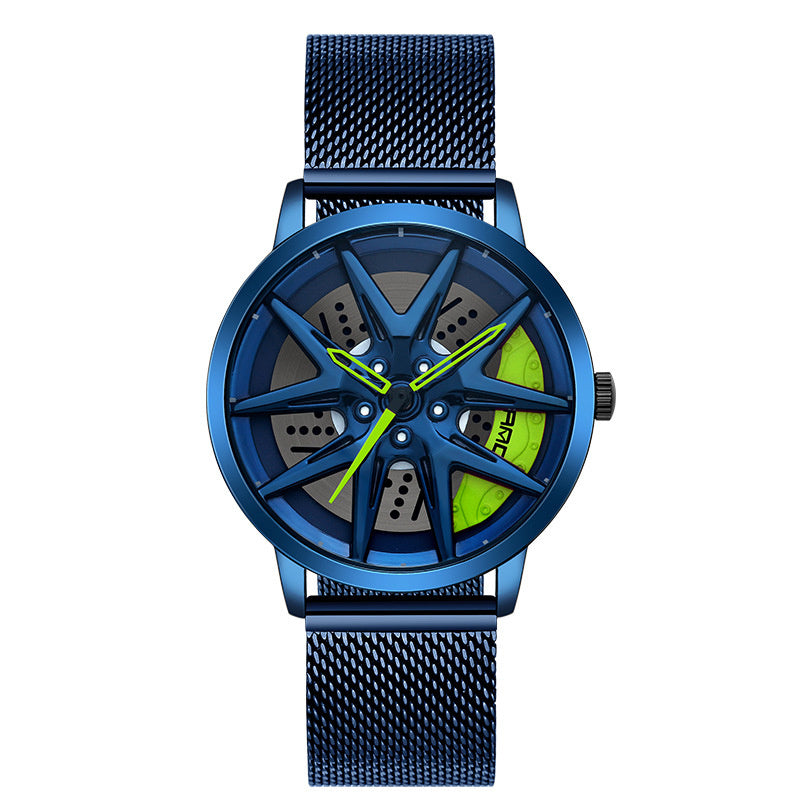 Cool Wheel Hollow Out Quartz Watch