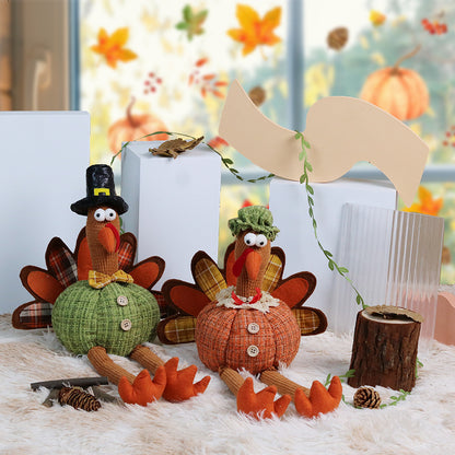 Decoration Creative Hanging Leg Turkey Plush