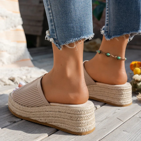 Women's Woven Open-Toe Sandals