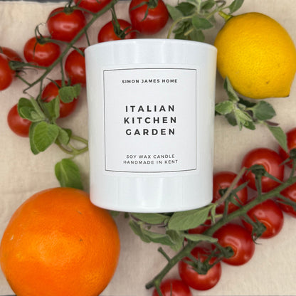Italian Kitchen Garden Candle - Handmade Soy Wax
