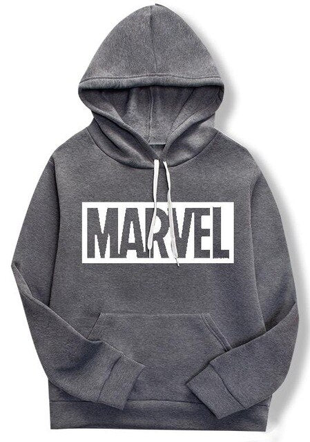 Marvel print hoodies
