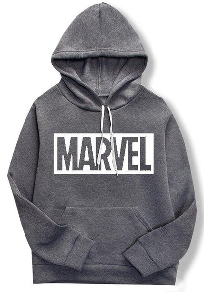 Marvel print hoodies