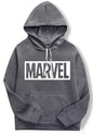 Marvel print hoodies