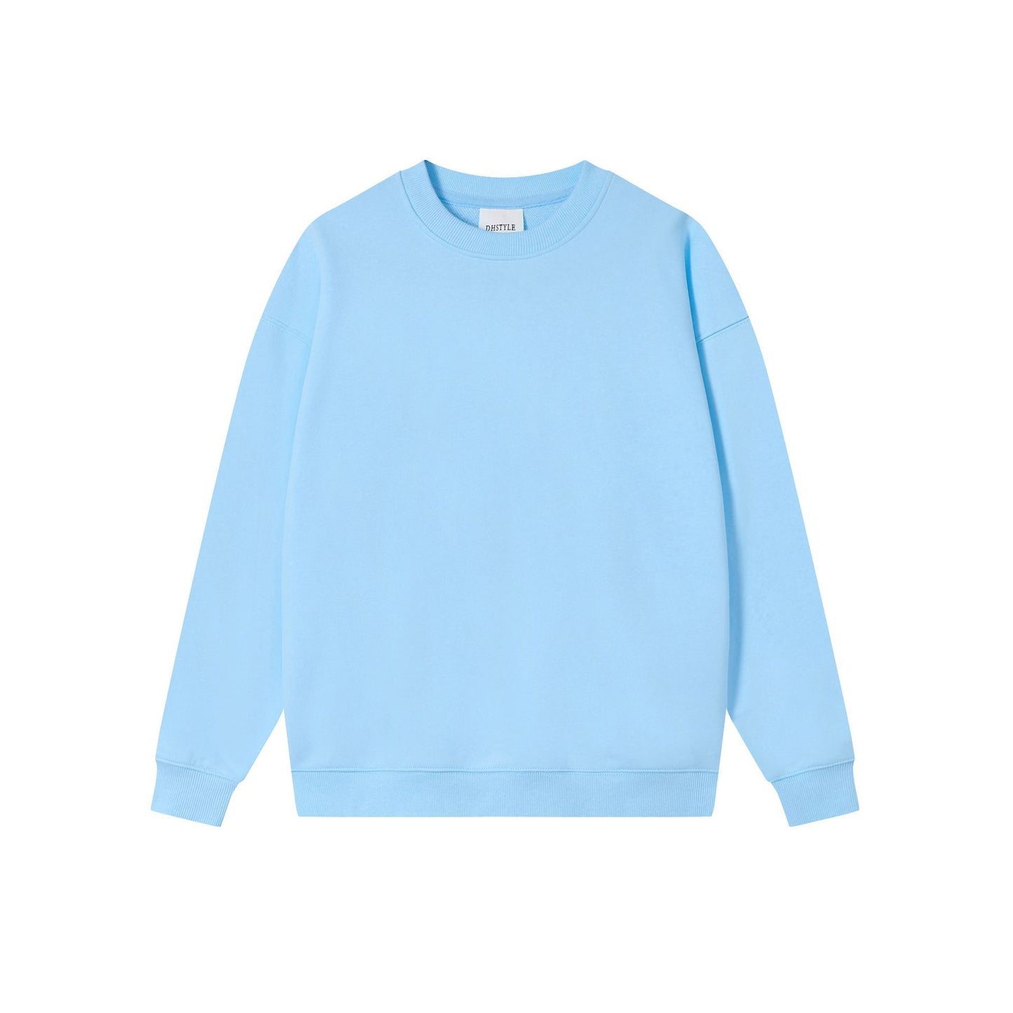 Drop Shoulder Round Neck Sweaters
