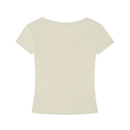 Tencel Slim Fit V-Neck T-Shirt