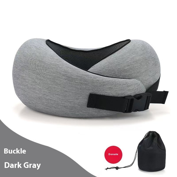Soft Memory Foam Travel Neck Pillow