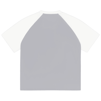 Color-Blocked Raglan Sleeve T-Shirt