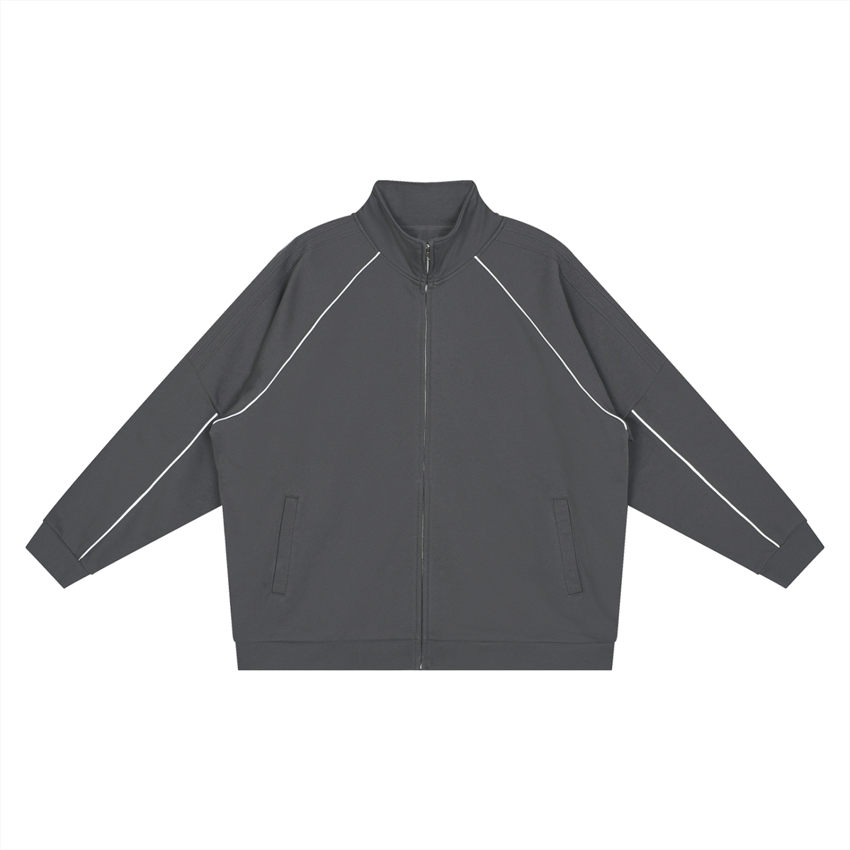 Waran Reflection Striped Raglan Sleeve Jacket 365GSM
