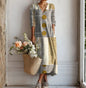 Lady's Linen Long-sleeved Dress