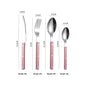 Stainless Steel Tableware Clip Handle Hotel Western Dinner Set