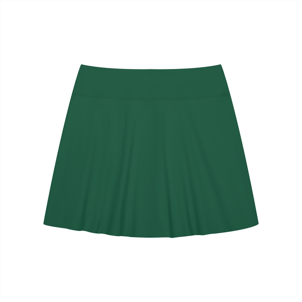 Waran Women’s A-Line Contrast Panel Slit Skirt