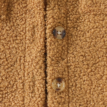 Plush Plaid Reversible Coat