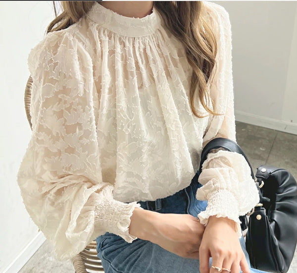 Lace Top Sun Protection Shirt