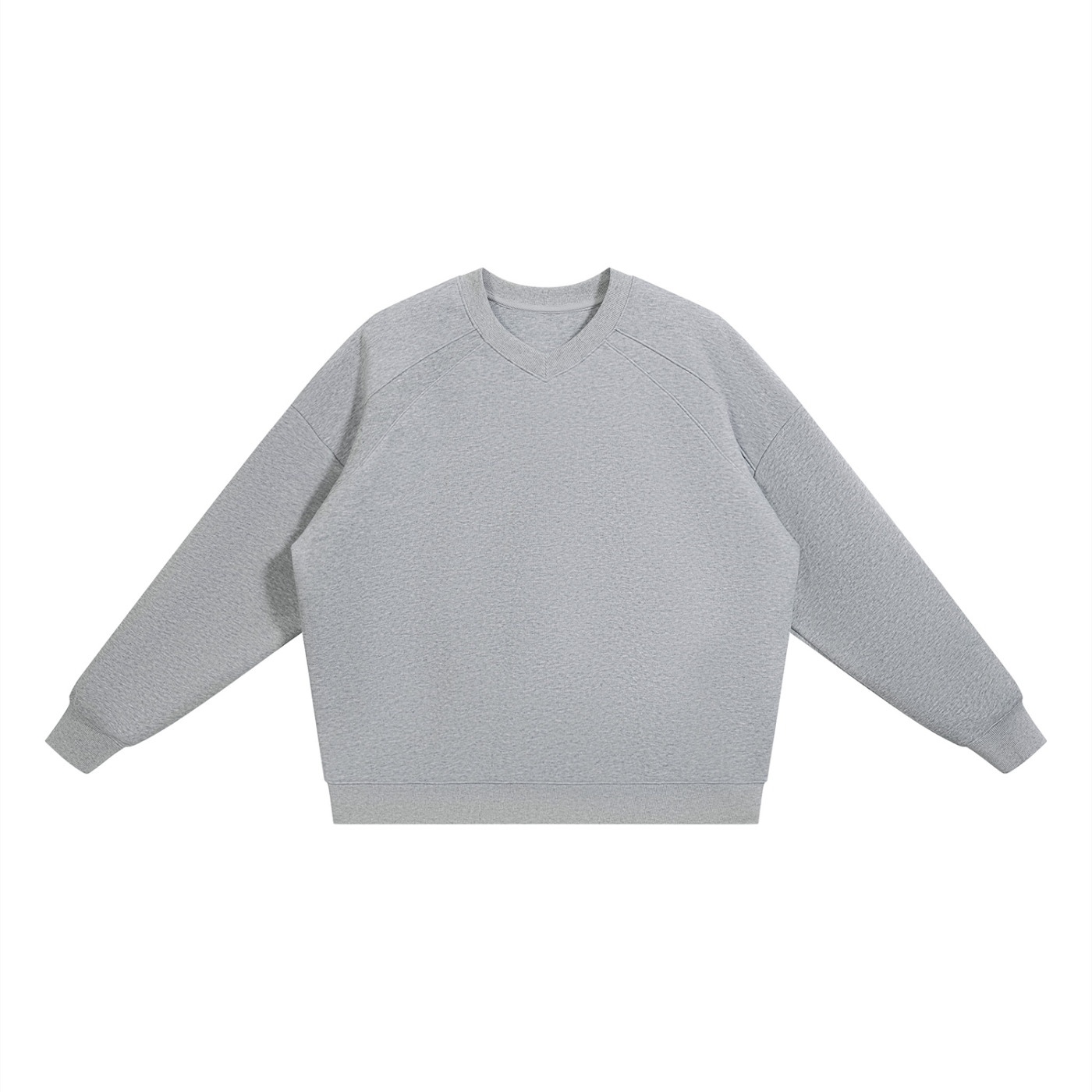 Unisex Oversized V-Neck Sweatshirt