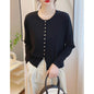 Knitted Sweater Small Cardigan Women
