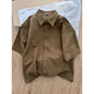 Men's Pure Cotton Workwear Short-Sleeve Shirt