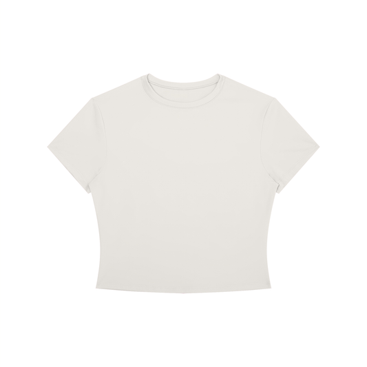 Women's Crewneck Crop T-Shirt