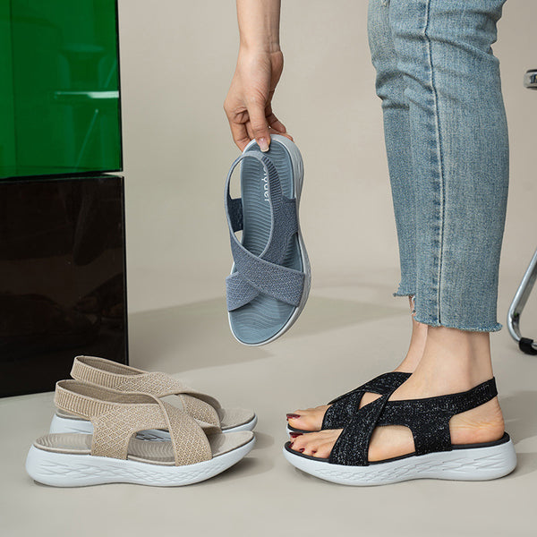 Mules de plage confortables pour femme
