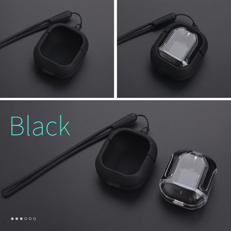 Nouveaux mini écouteurs Bluetooth sans fil transparents avec affichage numérique et réduction de bruit ENC, véritablement sans fil pour le sport et la musique
