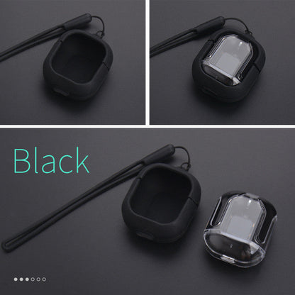 Nouveaux mini écouteurs Bluetooth sans fil transparents avec affichage numérique et réduction de bruit ENC, véritablement sans fil pour le sport et la musique