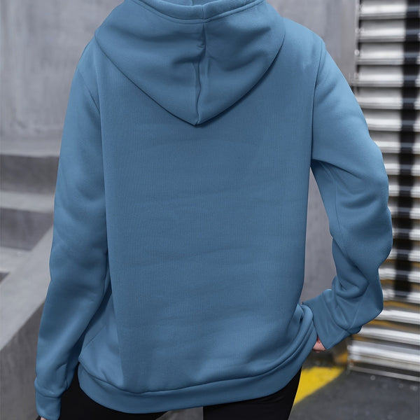 Sweat-shirt à capuche papillon auto-imprimé pour femme